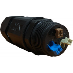 Connecteur cylindrique Etanche 2 Voies IP68 - Arlux Lighting