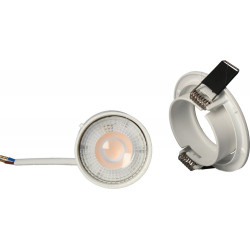 Lot 3 Spots blanc encastrables Orientables RUBY Module Gradable 5W 420lm Blanc Neutre - Arlux Lighting