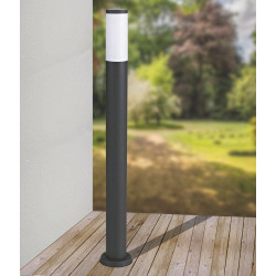 Potelet Exterieur ARLES E27/60Wmax/Anthracite - Arlux Lighting