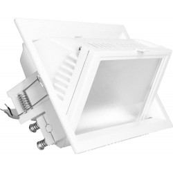 Emuca spot led pour miroir de salle de bain virgo (ac 230v 50hz), 6 w,  chromé, plastique 5149111 - Conforama