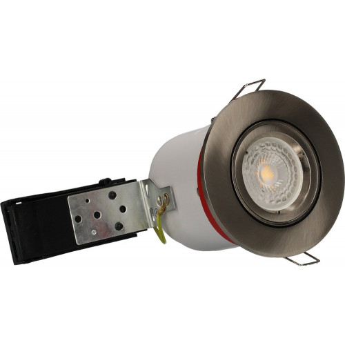 Spot Encastre acier Orientable BIRDY, BBC, GU10, 5W, 3000K, 380lm - Arlux Lighting