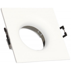 Spot encastrable COBALT - GU10/35Wmax/Dim.88x88/Blanc de marque Arlux Lighting, référence: B5713700