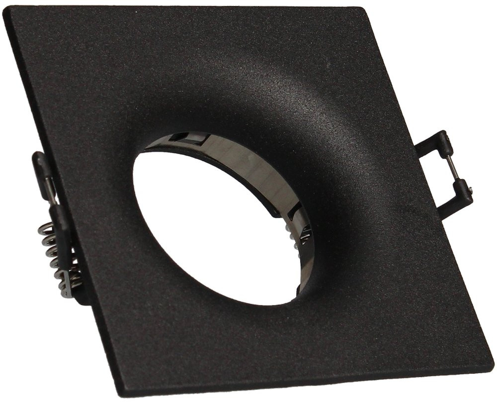 SPOT ENCASTRABLE COBALT Carré GU10/35Wmax/Dim.88x88/Noir