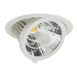 Spot encastrable Escamotable OPALE 35W 3500lm - Blanc Neutre - Arlux Lighting