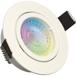 Spot Encastrable SMART Connect SAPHYR GU10 5W RGB + Blanc Dynamique 350lm de marque Arlux Lighting, référence: B5717800