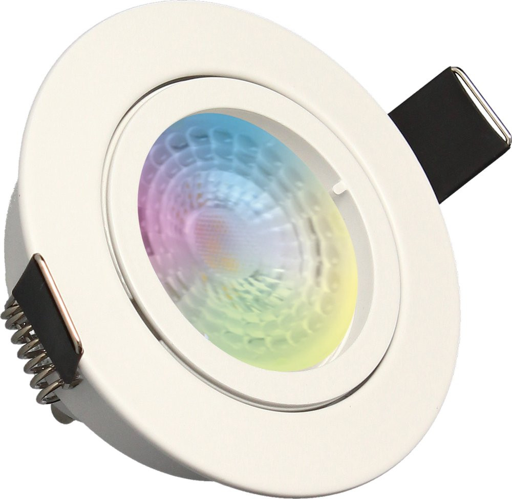 Spot Encastrable SMART Connect SAPHYR GU10 5W RGB + Blanc Dynamique 350lm