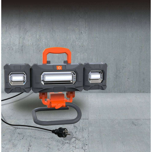 Projecteur de Chantier LED 3 Tetes 45W 2100lm - Arlux Lighting