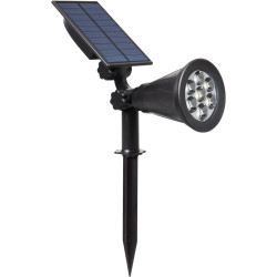 Spot Solaire SPIKY 4W 270lm Detecteur crepusculaire de marque Arlux Lighting, référence: J5720400