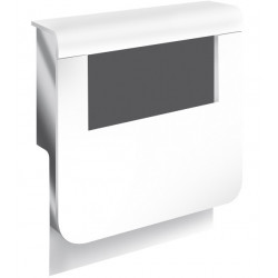 Adaptateur blanc pour plinthe, H. 19 x P.16.5 cm de marque TEHALIT, référence: B5732400