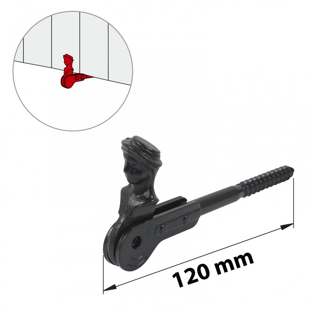 Arrêt bergère à visser Afbat .120 - vue 2