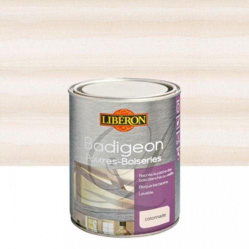 Badigeon Poutres et boiseries LIBERON, cotonnade mat, 1 l - LIBERON