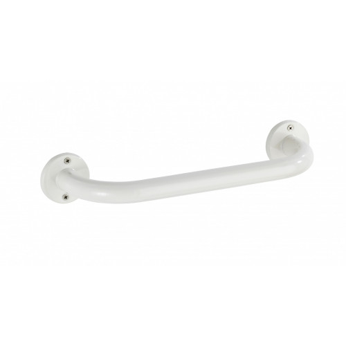 Barre d'appui à fixer, inox, L.36 cm, blanc - WENKO