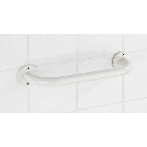 Barre d'appui à fixer, inox, L.36 cm, blanc - WENKO