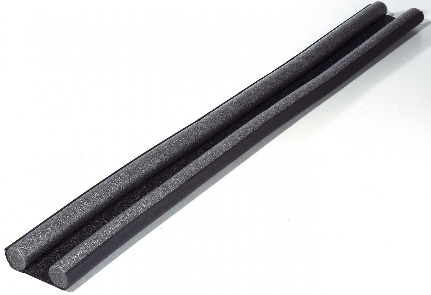 Bas de porte à glisser textile (bourrelet) ELLEN, L.95 cm gris anthracite