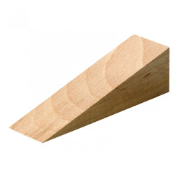 Bloque-porte bois poli H.2.8 x L.9.3 cm - HETTICH