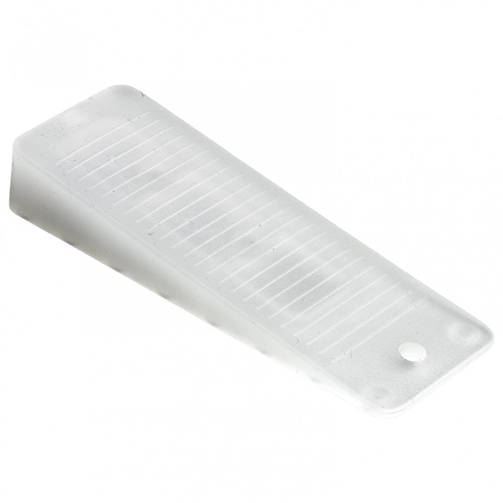 Bloque-porte plastique poli H.1.5 x L.10 cm