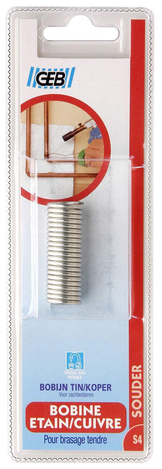 Bobine pour brasure etain / cuivre 20 g GEB