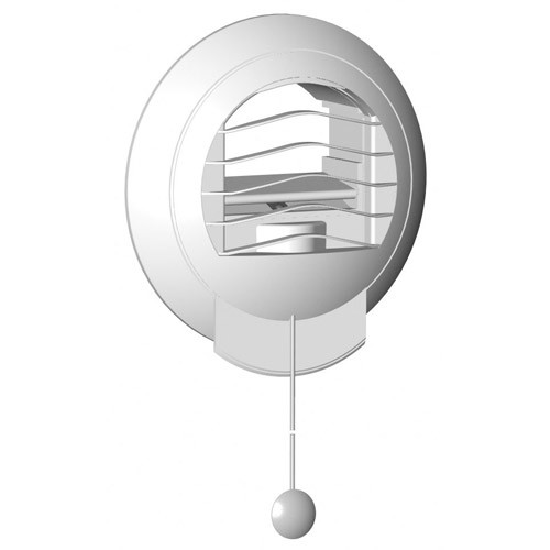 Bouche d'extraction pvc S&P, Diam.125/125 mm Barj 45/135 - S&P