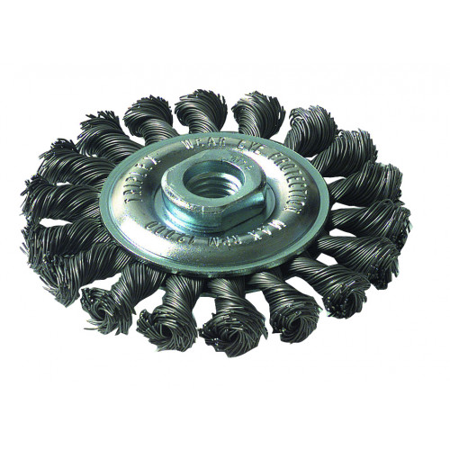 Brosse circulaire meuleuse pour métal TIVOLY, Diam.95 mm - TIVOLY