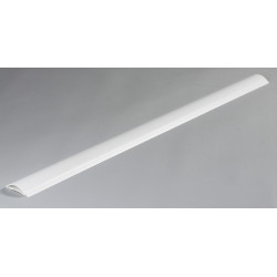 Cache-câble blanc pour moulure, H.100 x P.7 cm de marque DEBFLEX, référence: B5764500
