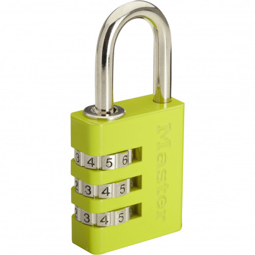 Cadenas à combinaison MASTER LOCK aluminium, l.30 mm - MASTER LOCK