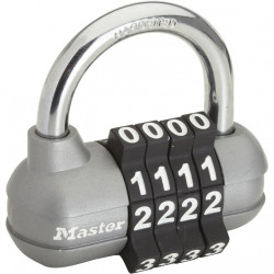 Cadenas à combinaison MASTER LOCK zinc, l.59 mm de marque MASTER LOCK, référence: B5765200