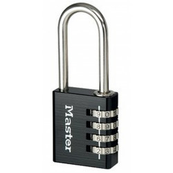 Cadenas à combinaison MASTERLOCK aluminium, l.40 mm de marque MASTER LOCK, référence: B5765300