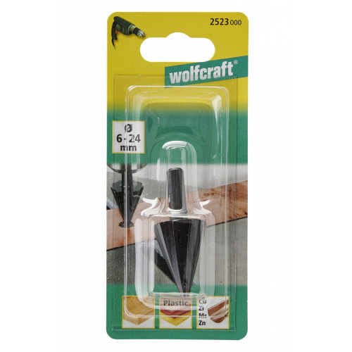 Alésoir pour perceuse WOLFCRAFT 2523000, Diam.8 mm - WOLFCRAFT