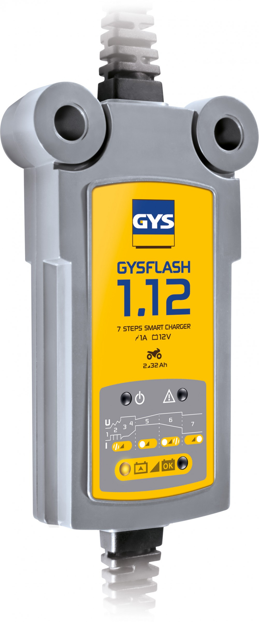 Chargeur de batterie polyvalent GYS Gysflash 1.12, 12 V