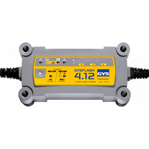 Chargeur de batterie polyvalent GYS Gysflash 4.12, 12 V - GYS