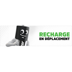 Chargeur de piles ENERGIZER, 1 ou 2 piles aa / aaa - ENERGIZER