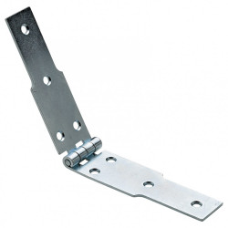 Charnière à congé acier pour meuble, L.40 x l.250 mm de marque HETTICH, référence: B5776000