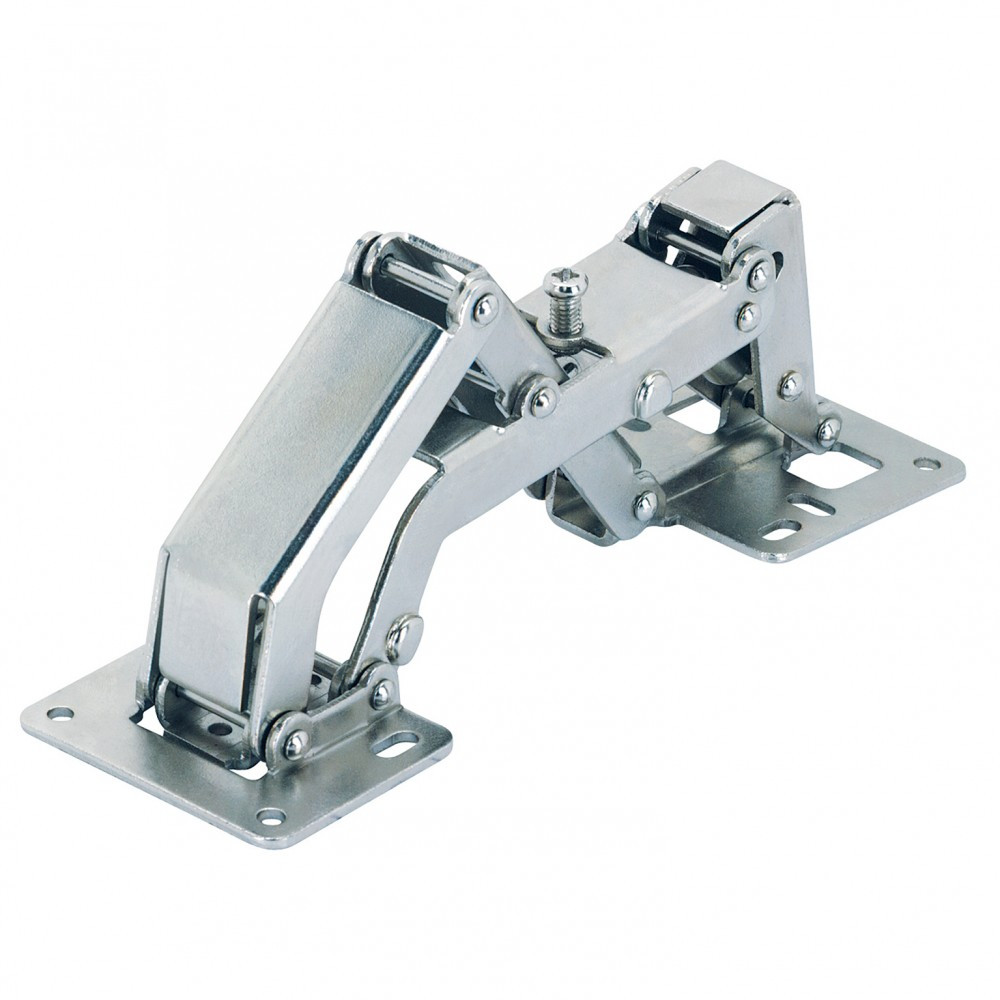 Charnière universelle acier pour meuble HETTICH Rectangulaire .104 x .44 mm