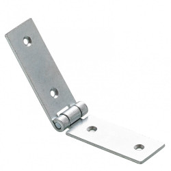 Charnière universelle acier pour meuble, L.30 x l.160 mm - HETTICH