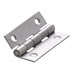 Charnière universelle inox pour meuble, L.40 x l.25 mm de marque HETTICH, référence: B5781600