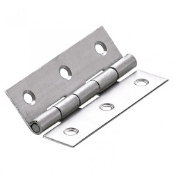 Charnière universelle inox pour meuble, L.70 x l.40 mm - HETTICH