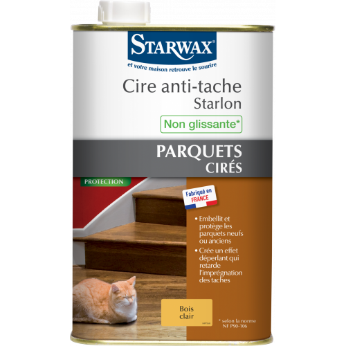 Cire antitaches bois clairs STARWAX 1 l - Starwax