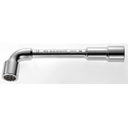 Clé à pipe débouchée en acier forgé FACOM SC 76, Diam.14 mm de marque FACOM, référence: B5790200