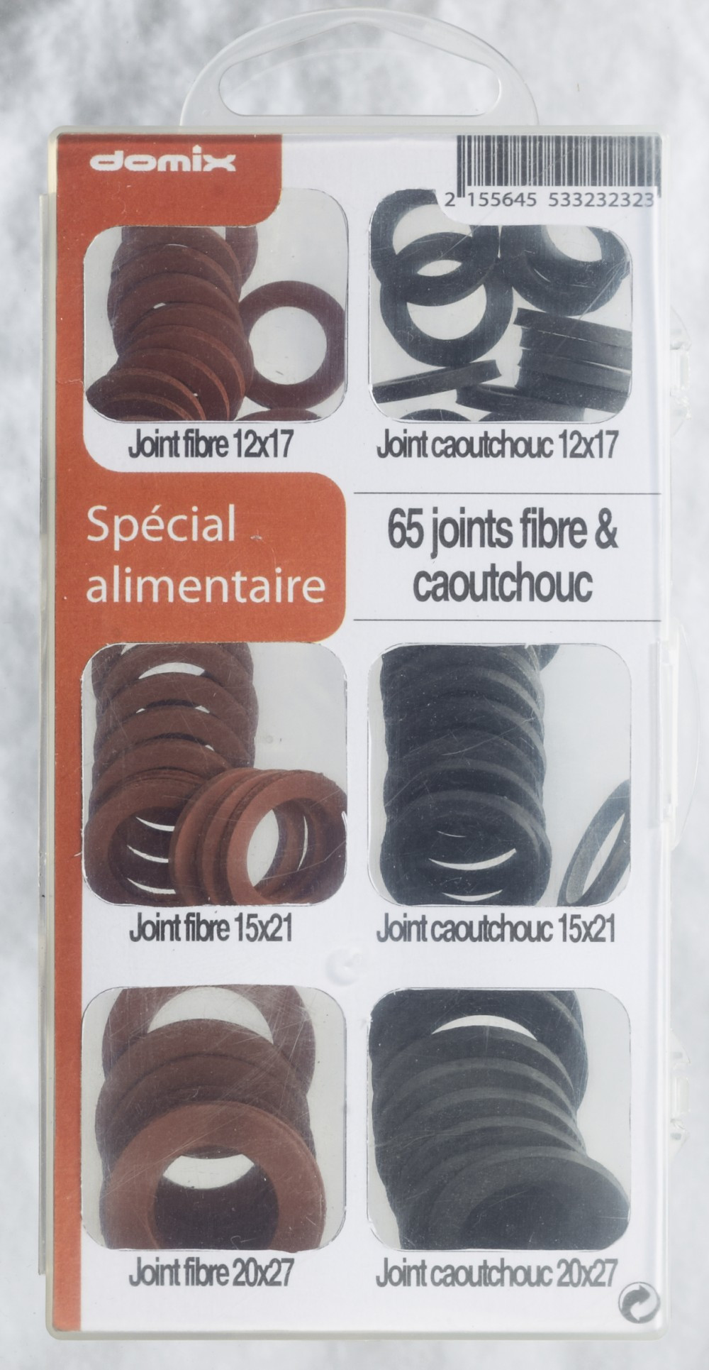 Coffret de 65 joints raccord COMAP