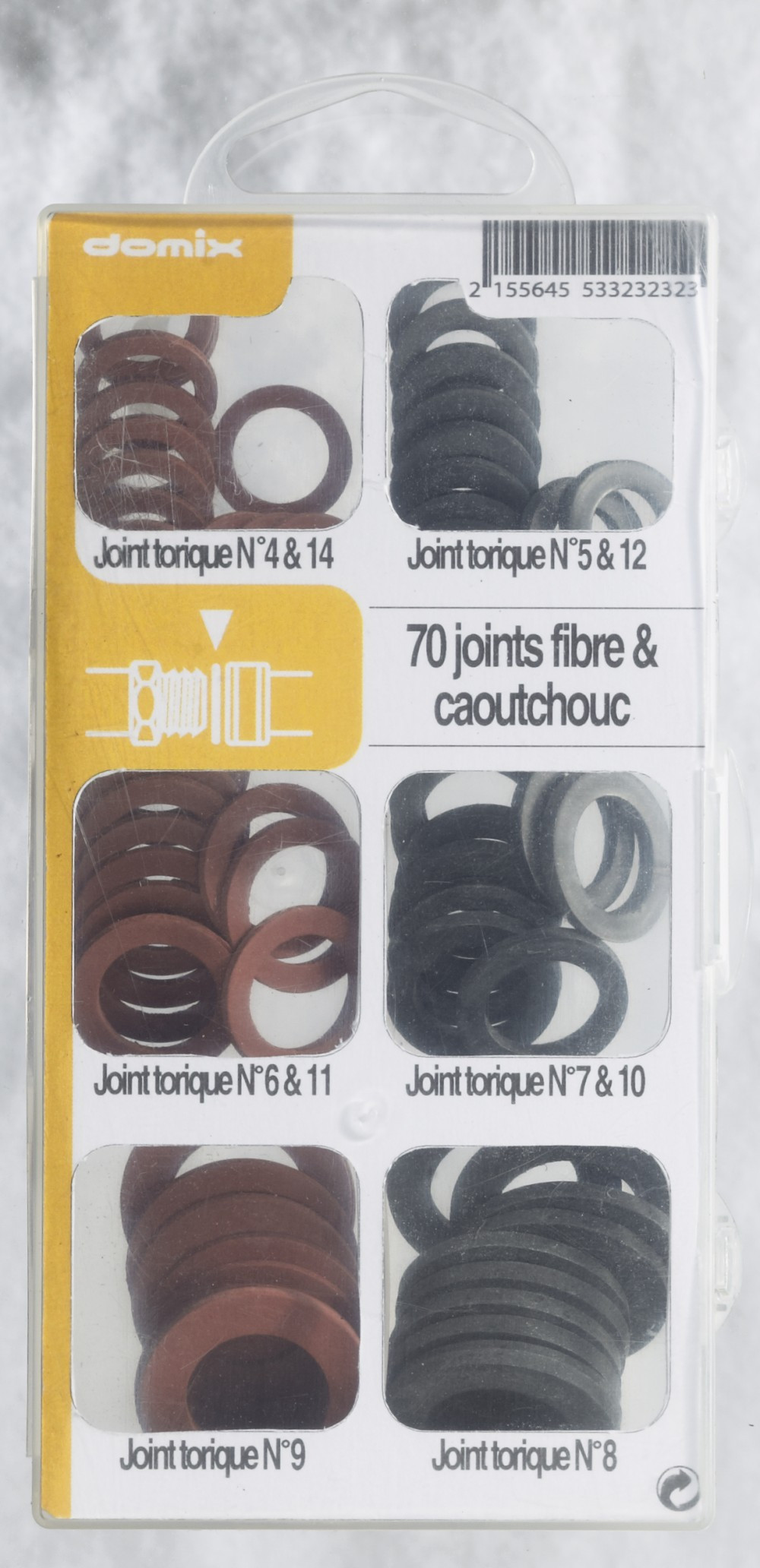 Coffret de 70 joints raccord COMAP