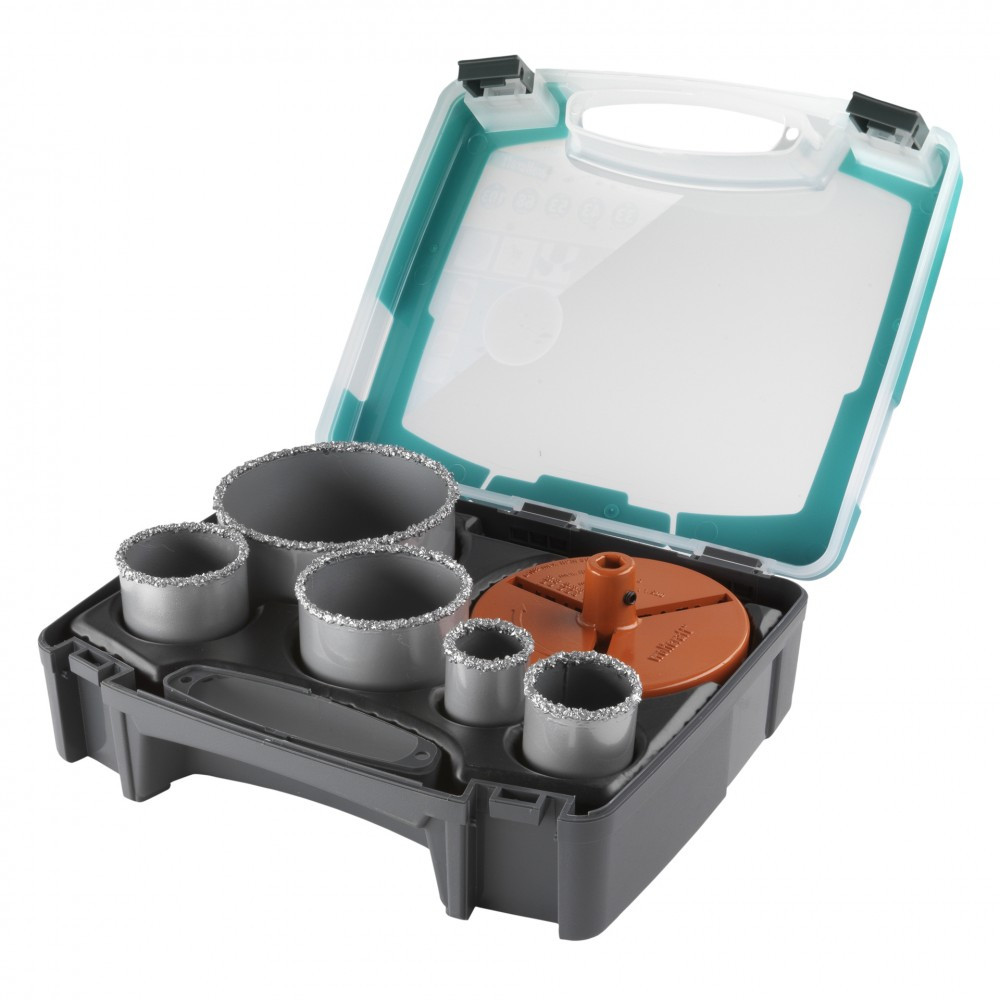 WOLFCRAFT Kit trépan maçonnerie 5 pièces Ø33 103 mm - vue 3
