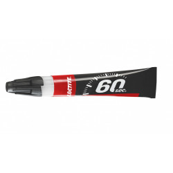 Colle glue gel Loctite 60 secondes LOCTITE, 20 g - Loctite