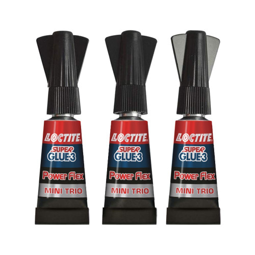 Colle glue gel Super glue 3 power flex LOCTITE, 3 g - Loctite