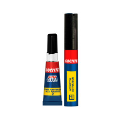 Colle glue liquide Super glue 3 plastique LOCTITE, 2 g - Loctite