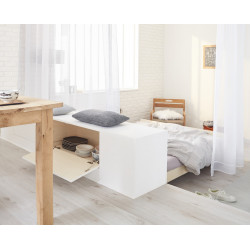 Compas d'abattant pour porte de meuble HETTICH, L.250 mm - HETTICH