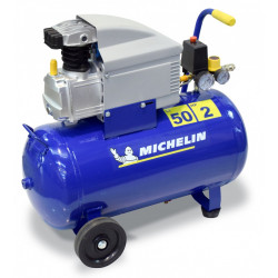 Compresseur d'atelier MICHELIN 50 l 2 cv MB50 230 V de marque MICHELIN, référence: B5802300