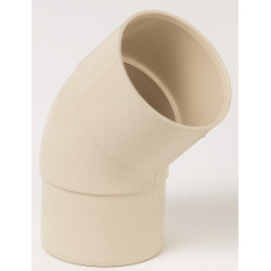 Coude 45° pvc sable GIRPI, Dév.16 cm Diam.50 mm - GIRPI