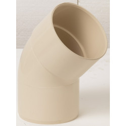 Coude 45° pvc sable GIRPI, Dév.33 cm Diam.100 mm de marque GIRPI, référence: B5803200