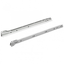 Coulisse pour tiroir à galets, HETTICH 12 kg L.50 cm - HETTICH