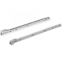 Coulisse pour tiroir à galets, HETTICH 20 kg L.35 cm - HETTICH